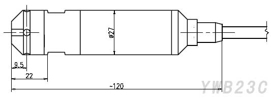 YWB23C探頭尺寸 YWB23C探頭尺寸